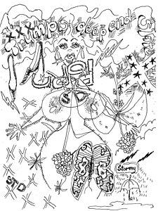 225x300 Robot Dog Drawings Fine Art America - Robot Dog Drawing