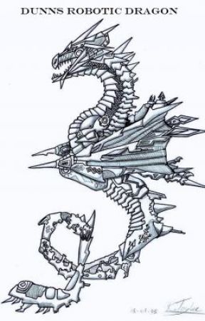 288x450 dunn's robotic dragon - Robot Dragon Drawing