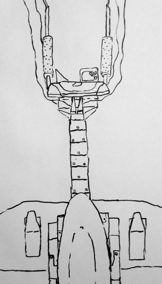 320x561 Day Meet Drobot Mark Ii! He Is A Dragon Robot Built - Robot Dragon Drawing