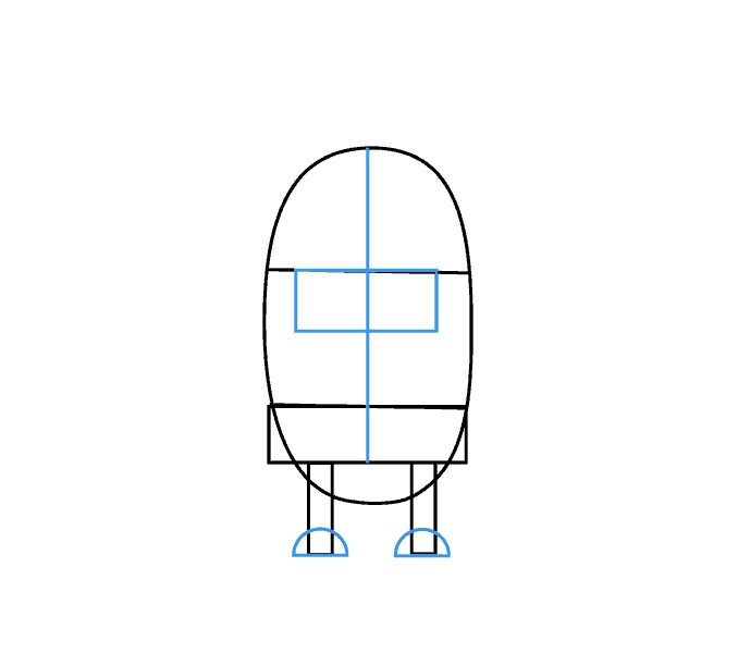 678x600 How To Draw A Robot Easy Drawing Guides - Robot Drawing Images