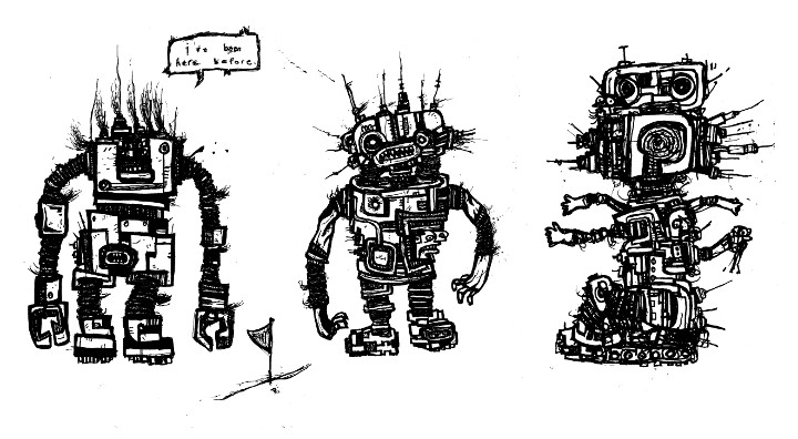 720x396 Robots Drawing - Robot Drawing Images