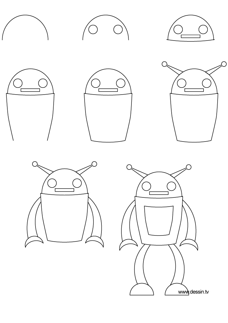 744x1052 Drawing Robot - Robot Drawing Pictures