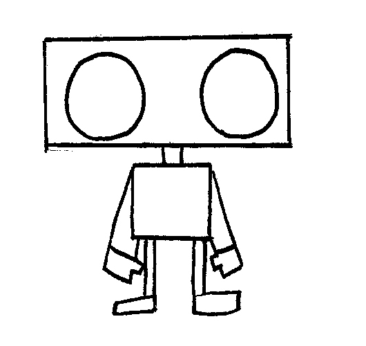 530x500 How To Draw A Robot Neil Slorance - Robot Drawing Pictures
