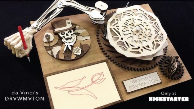 625x352 Robot Drawing Machine Brings Da Vinci Into Century - Robot Drawing Pictures