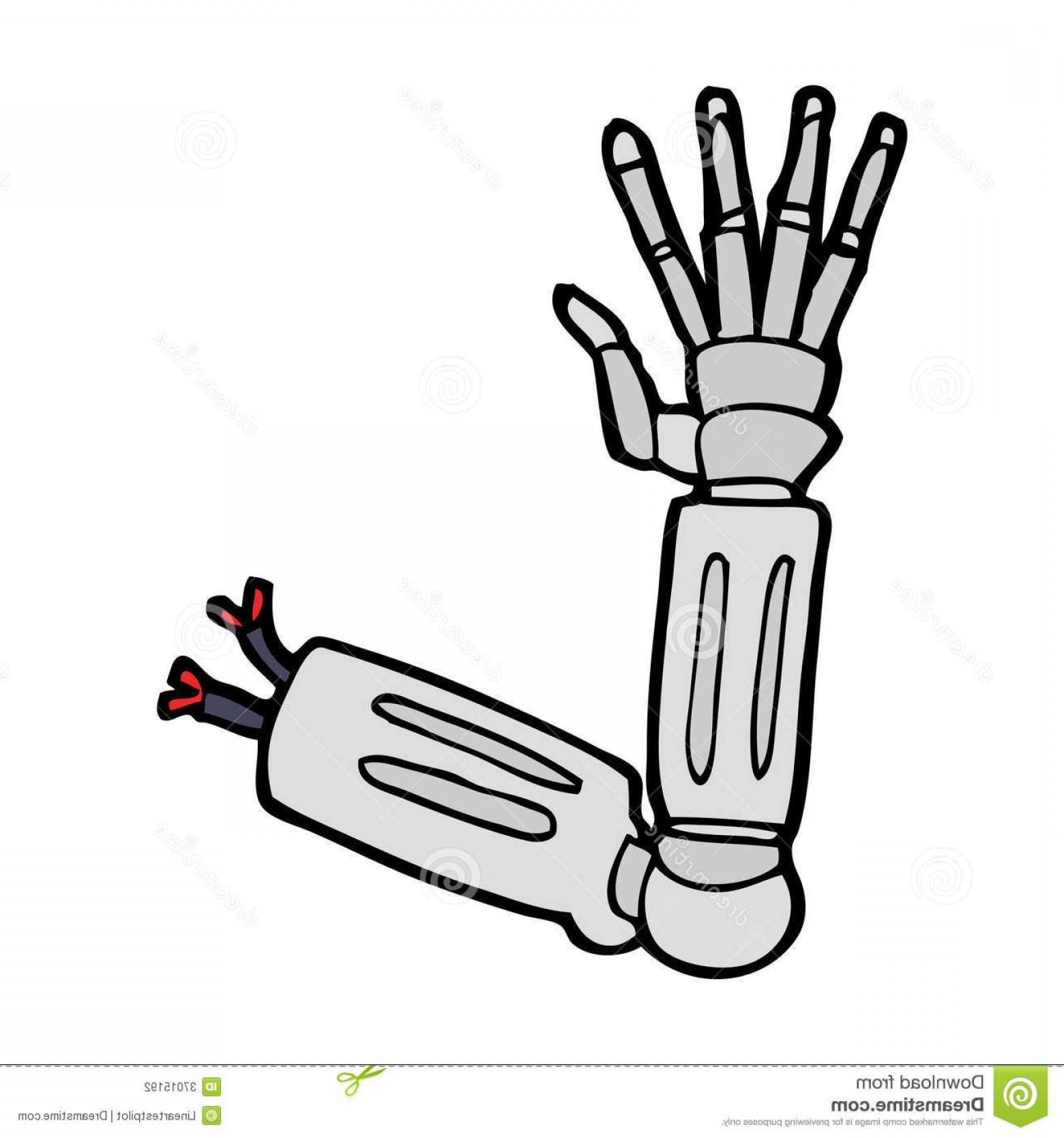 1560x1668 Stock Photography Cartoon Robot Arm Hand Drawn Illustration Retro - Robot Hand Drawing
