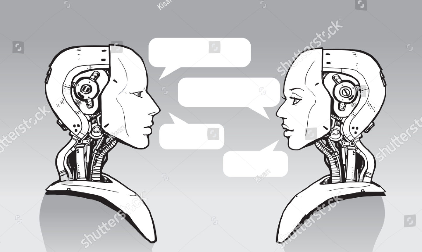 1443x862 stock vector artificial intelligence futuristic robot hand - Robot Hand Drawing