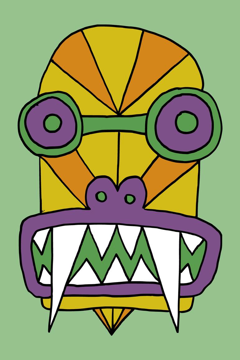 770x1155 Robot Head Series Drawing - Robot Head Drawing
