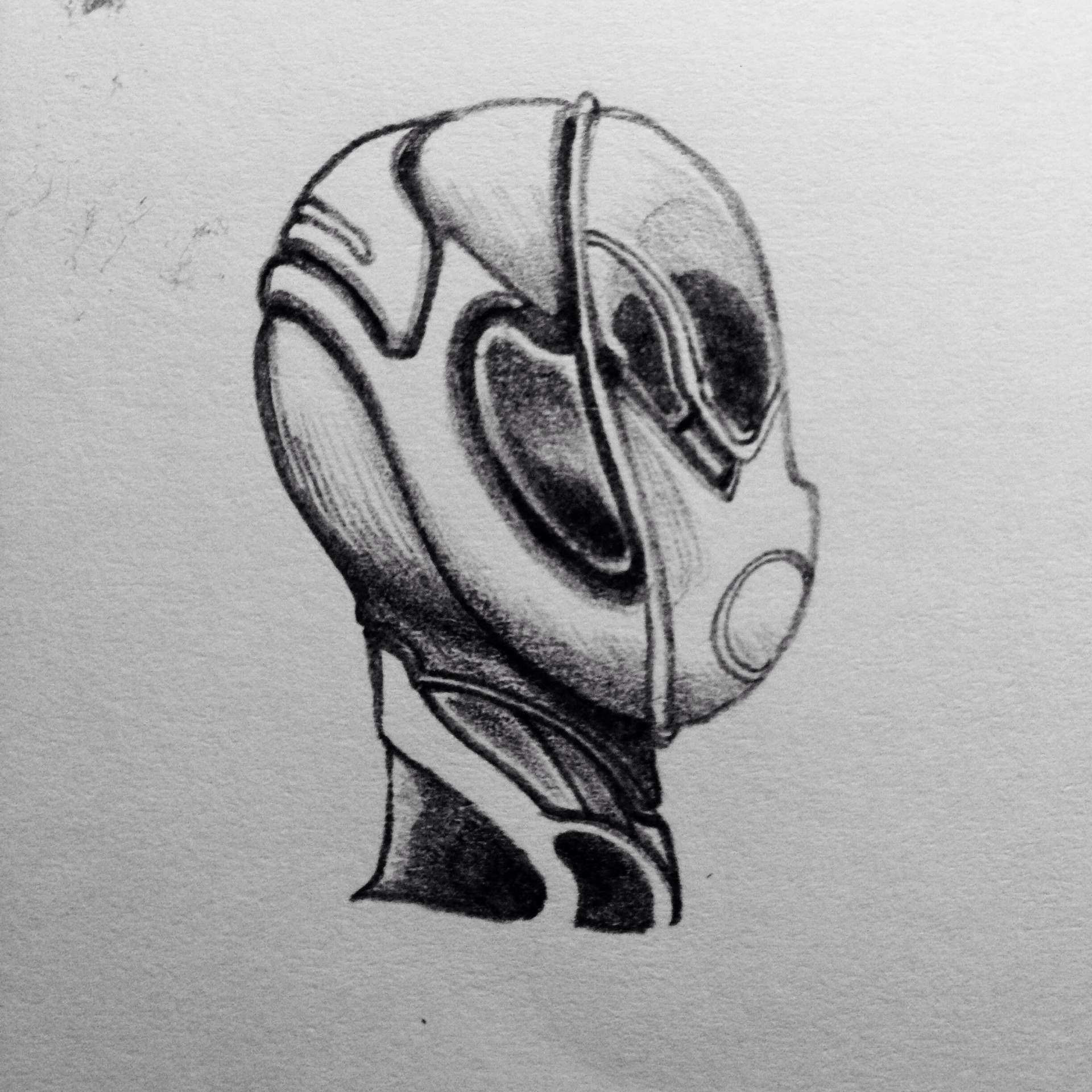 1920x1920 Sid Tan - Robot Head Drawing
