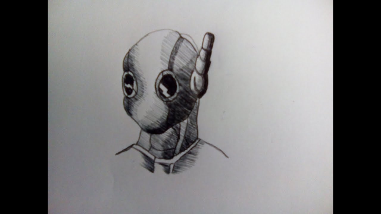 1280x720 How To Draw A Robot Head - Robot Head Drawing