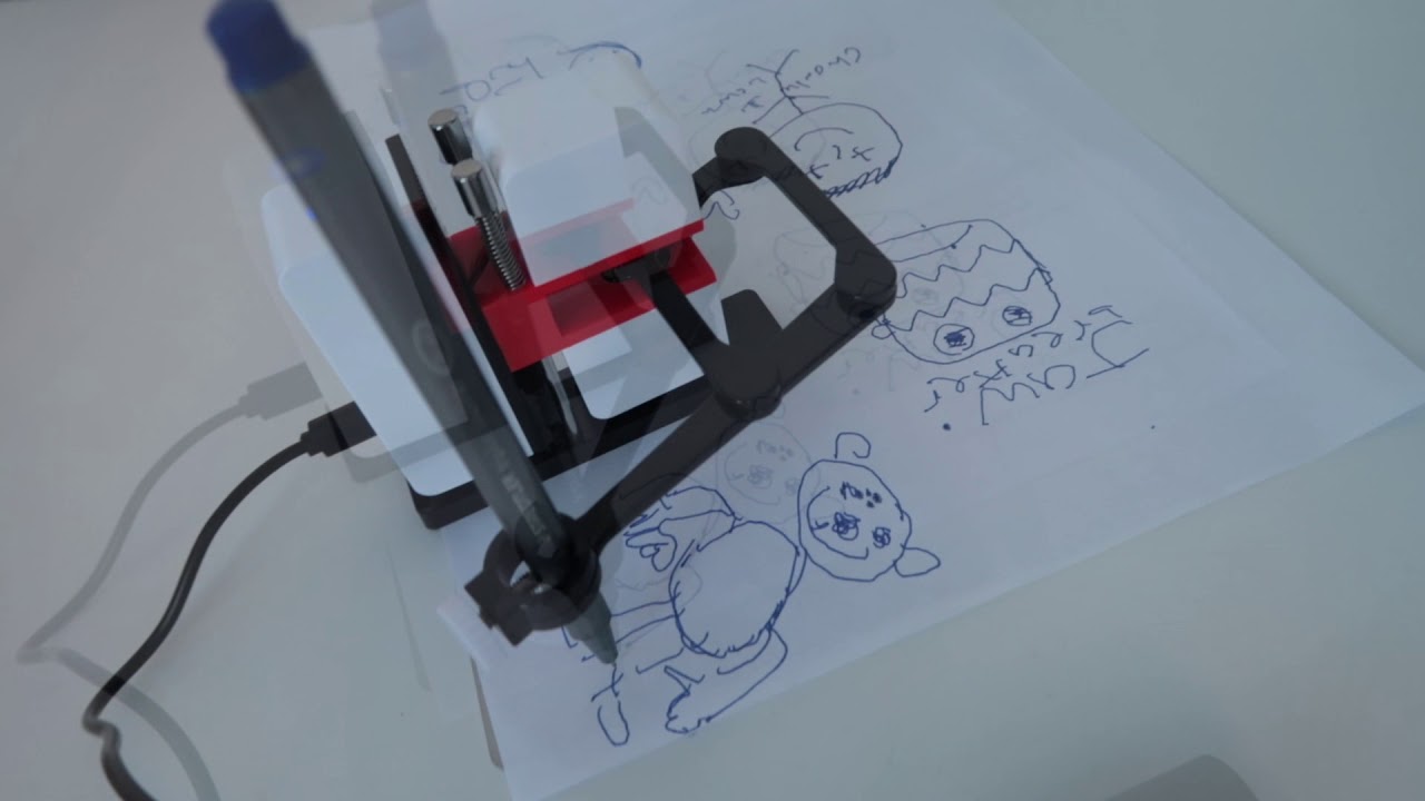 1280x720 Line Us Robot Drawing Arm Review - Robot Line Drawing