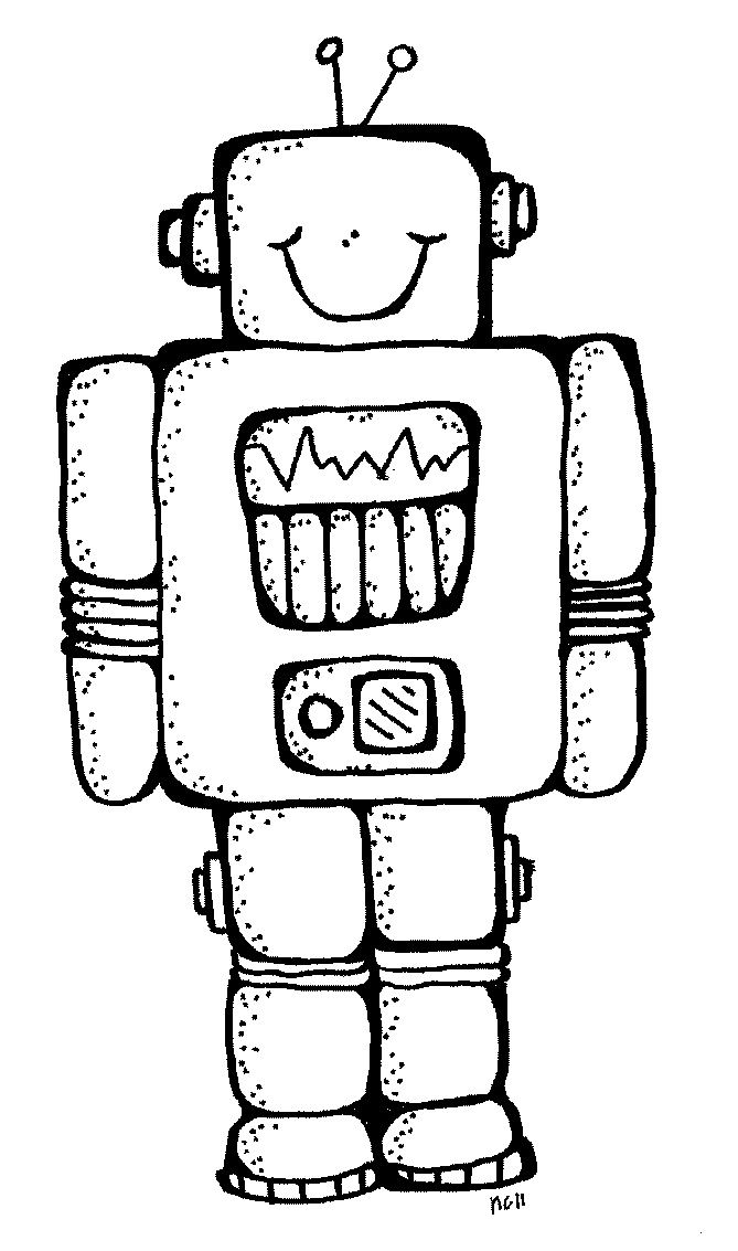 669x1133 Robot Clipart Line Drawing - Robot Line Drawing