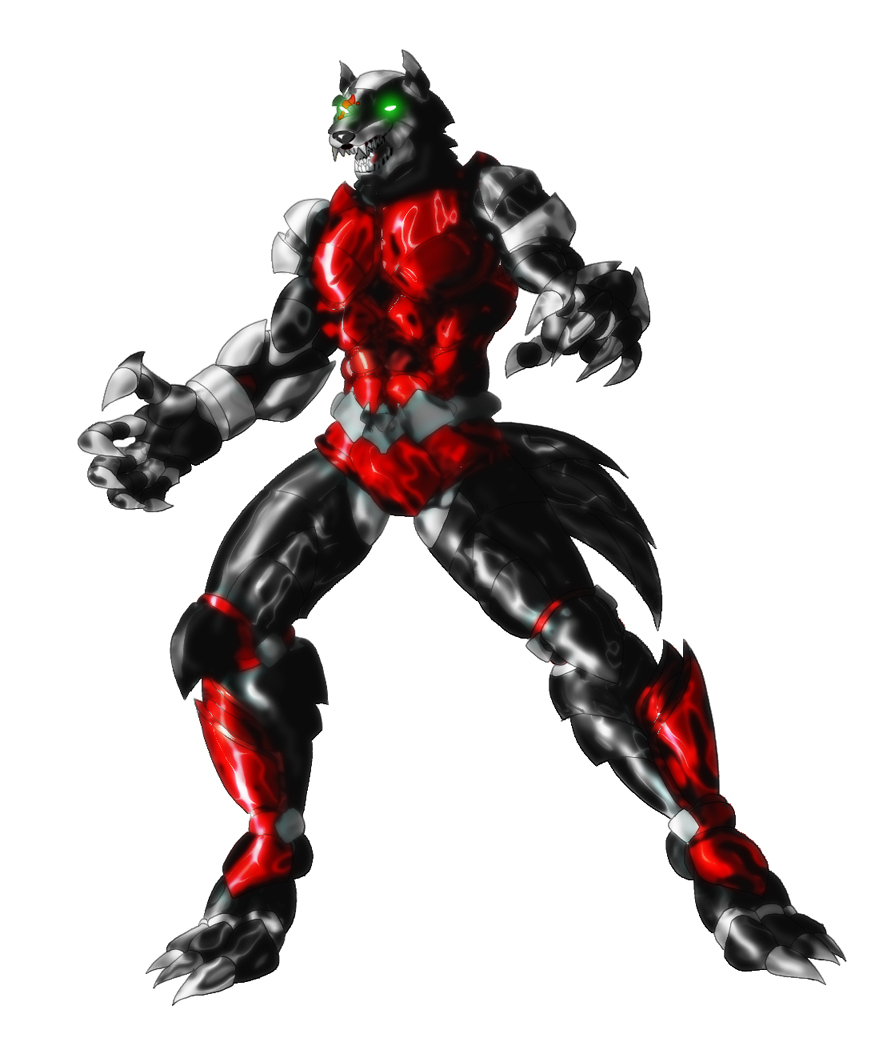 891x1050 Robot Wolf - Robot Wolf Drawing