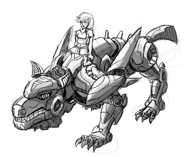 640x541 Robot Wolf Story Inspirationn Robot, Wolf - Robot Wolf Drawing