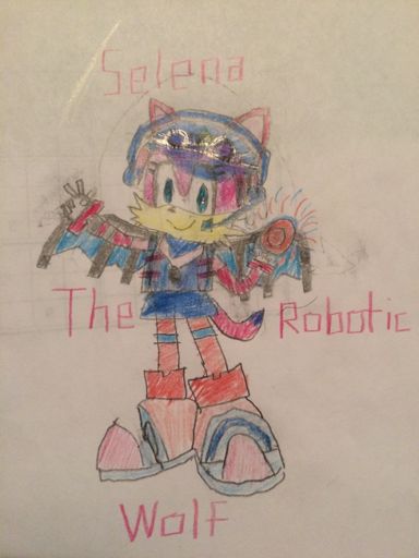 384x512 selena the robotic wolf sonic the hedgehog! amino - Robot Wolf Drawing