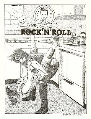 308x400 i'm learning to share! rock n' roll 'collage drawings' - Rock And Roll Drawings