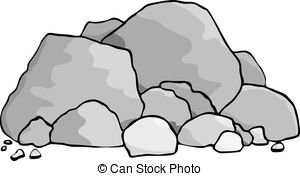 300x176 Cartoon Rock Clipart - Rock Cartoon Drawing