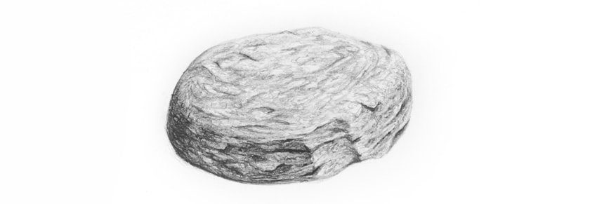 850x291 how to draw stone and rock textures - Rock Drawing