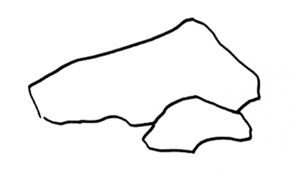 607x361 How To Paint Rocks - Rock Drawing