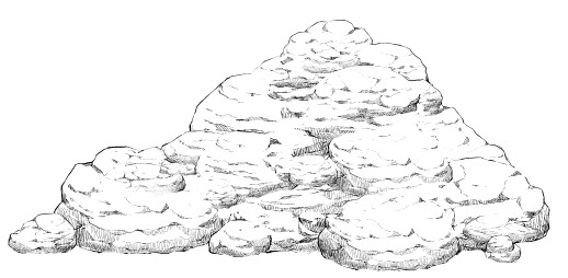 518x254 dramatic change with little effort! how to draw large rock - Rock Drawing