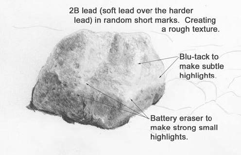 496x319 Rock Drawing Tutorial - Rock Drawing