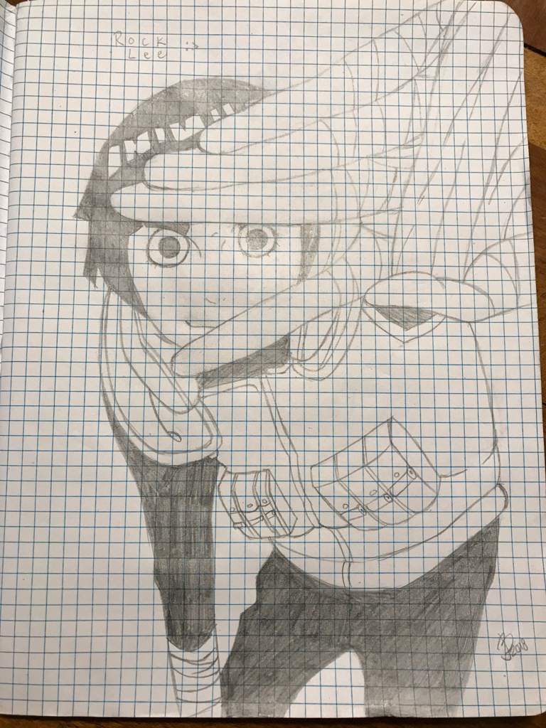 768x1024 Rock Lee Drawing Amino - Rock Lee Drawing