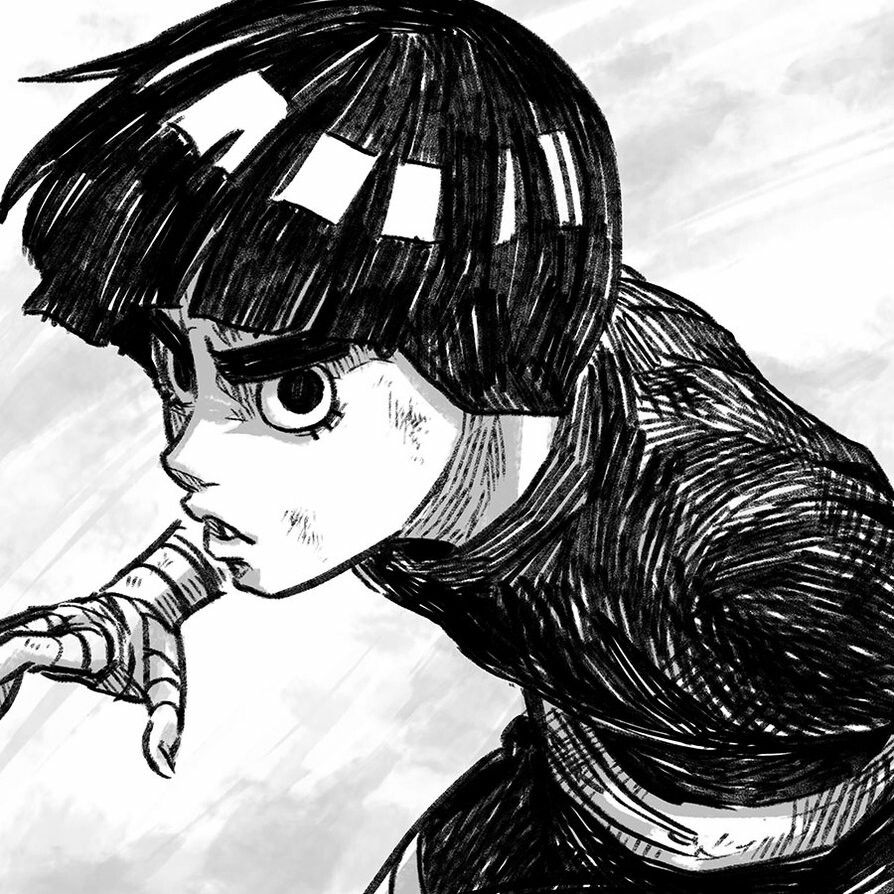 894x894 rock lee naruto rock lee, naruto, anime - Rock Lee Drawing