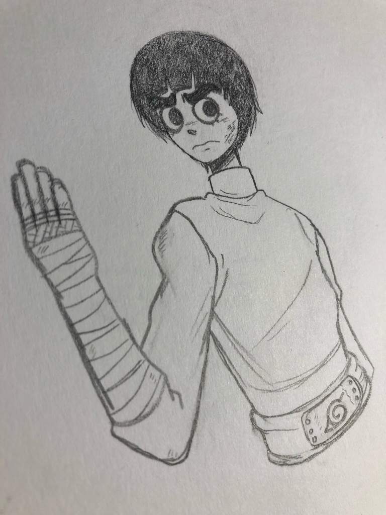 768x1024 Best Boy Rock Lee Drawing Naruto Amino - Rock Lee Drawing