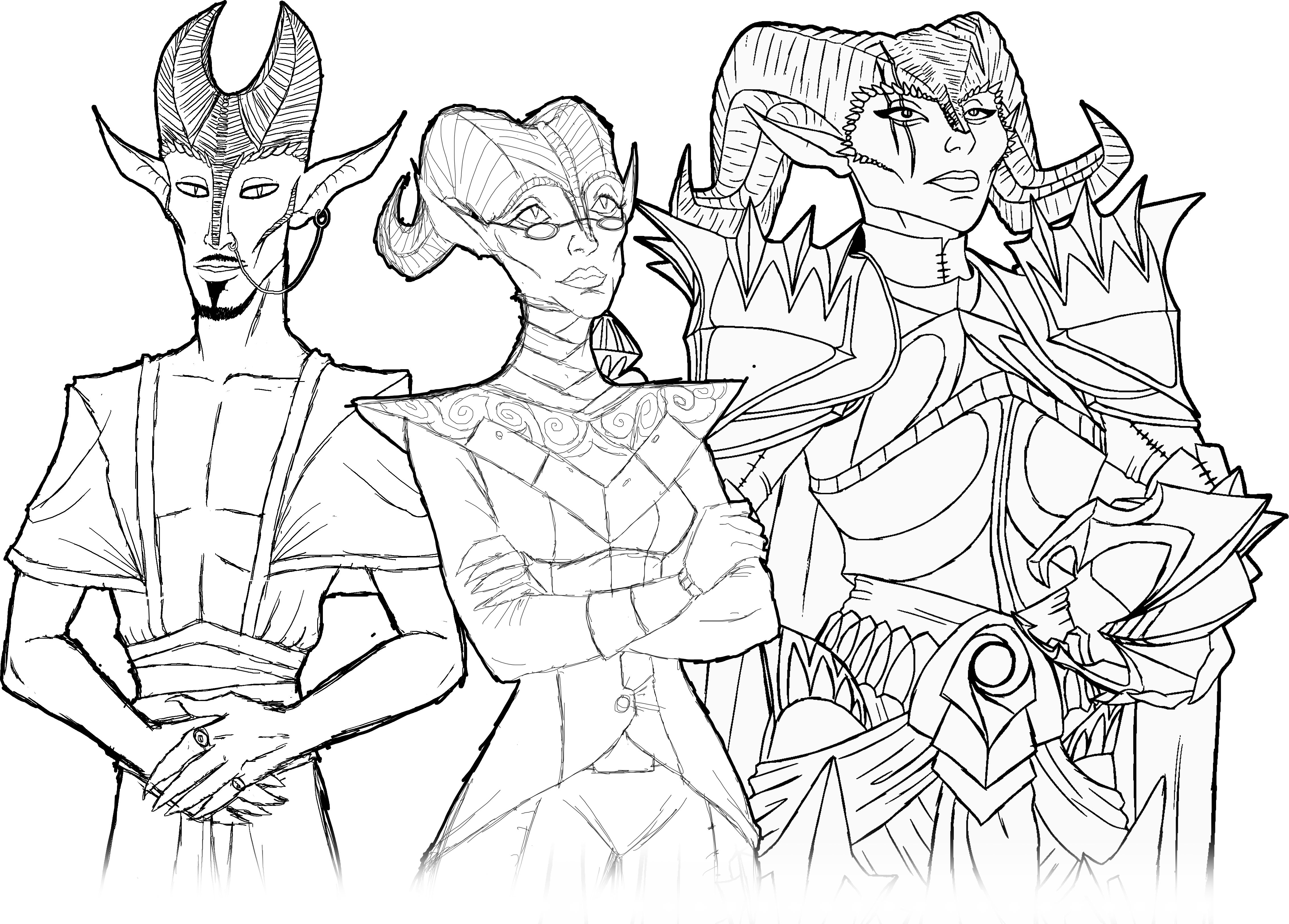 4539x3254 Savage Drawing Rock N Roll Transparent Png Clipart Free Download - Rock N Roll Drawings