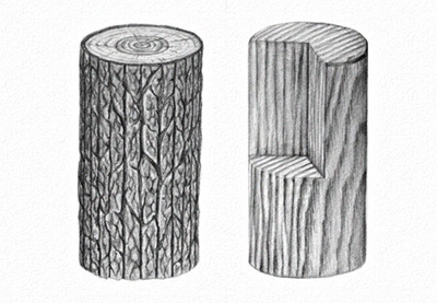 Rock Texture Drawing