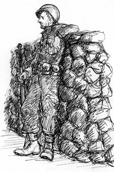 399x600 rock wall wwii gis - Rock Wall Drawing