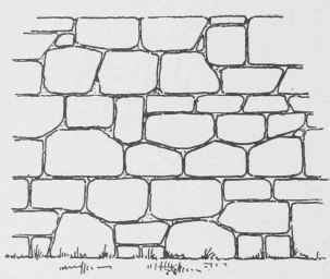 303x256 cellar wall - Rock Wall Drawing