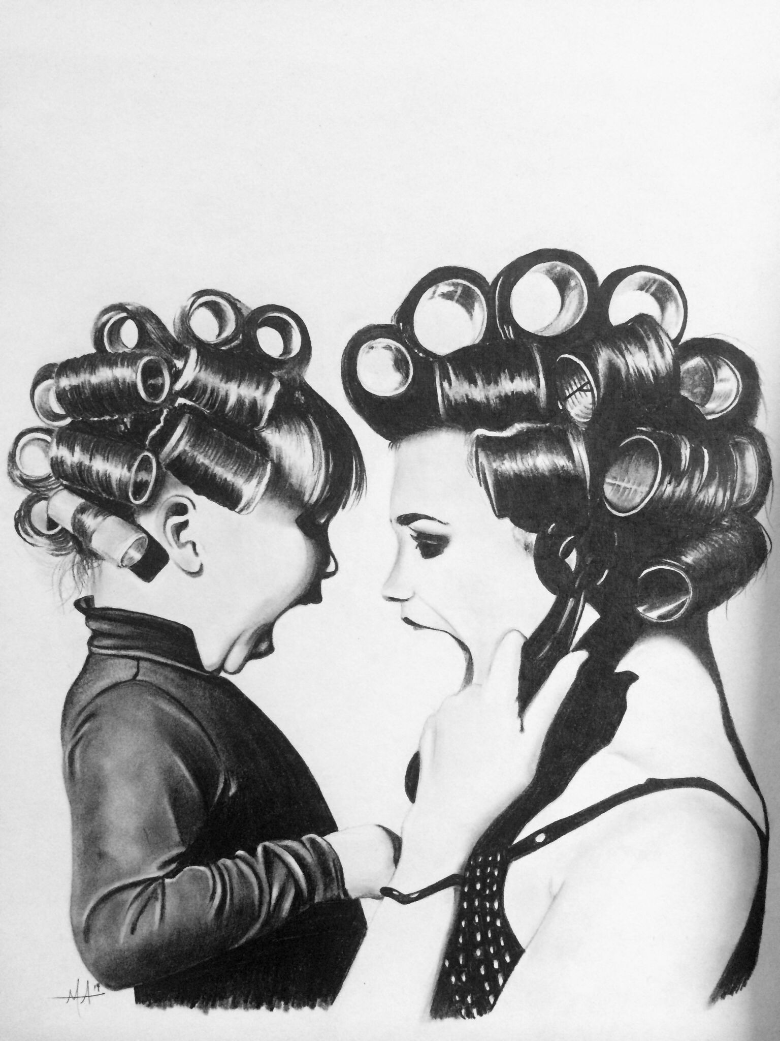 1536x2048 drawing styles rockabilly for free download - Rockabilly Drawings