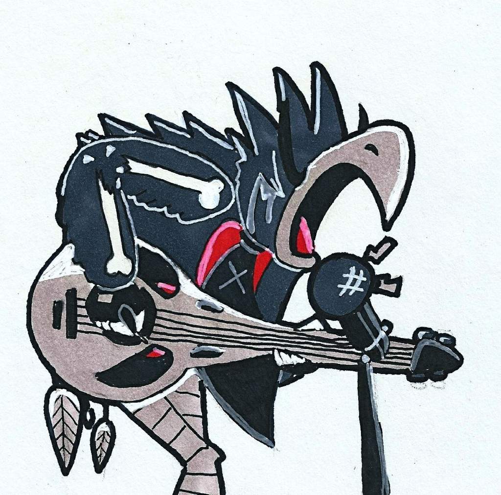 1024x1012 rocker band drawing and cover the halloween amino amino - Rocker Drawing