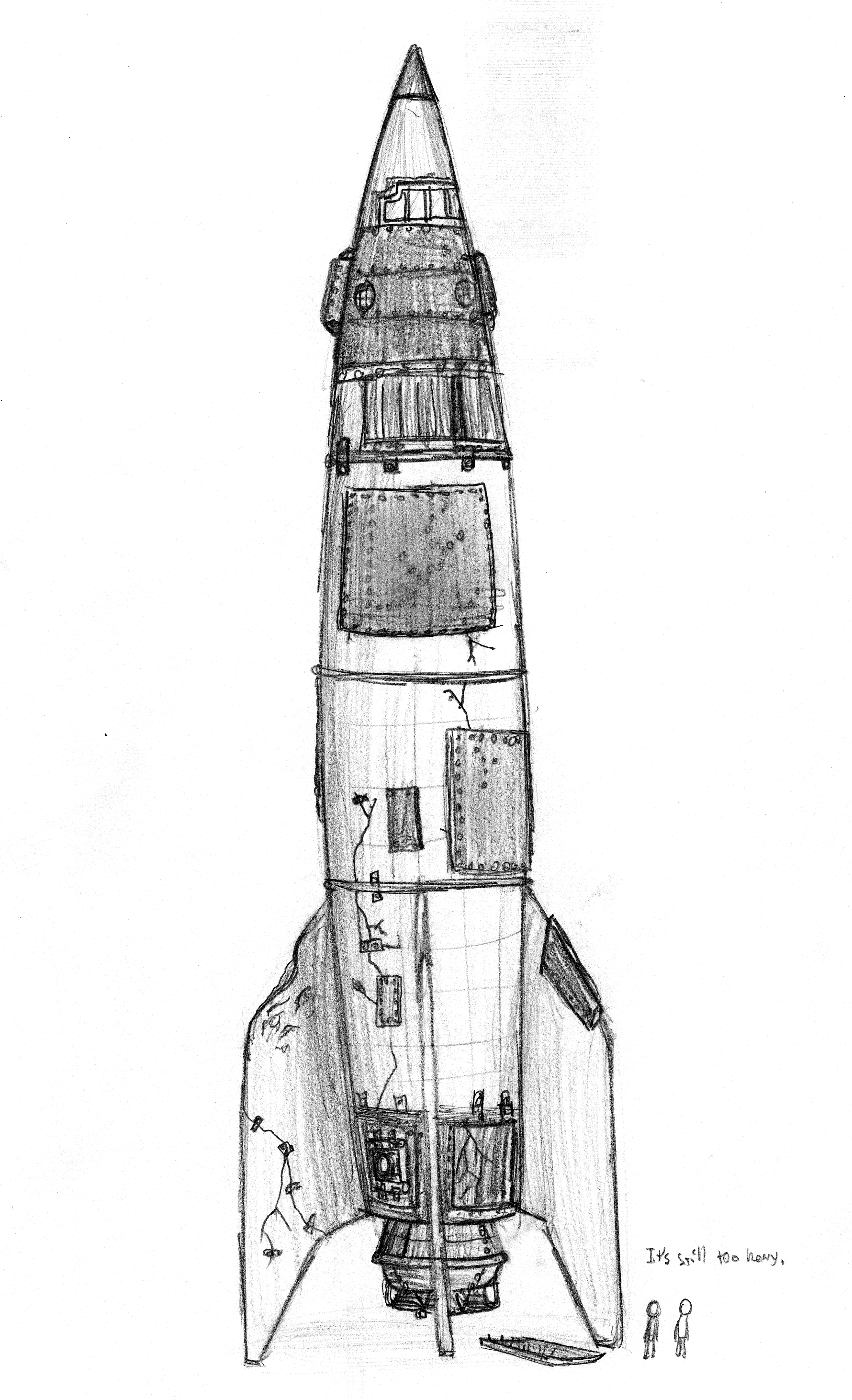 Rocket Drawing For Kids at Explore collection of