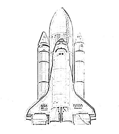 400x450 Image Sketch Rocket Launcher Transportation Sketch - Rocket Drawing Images