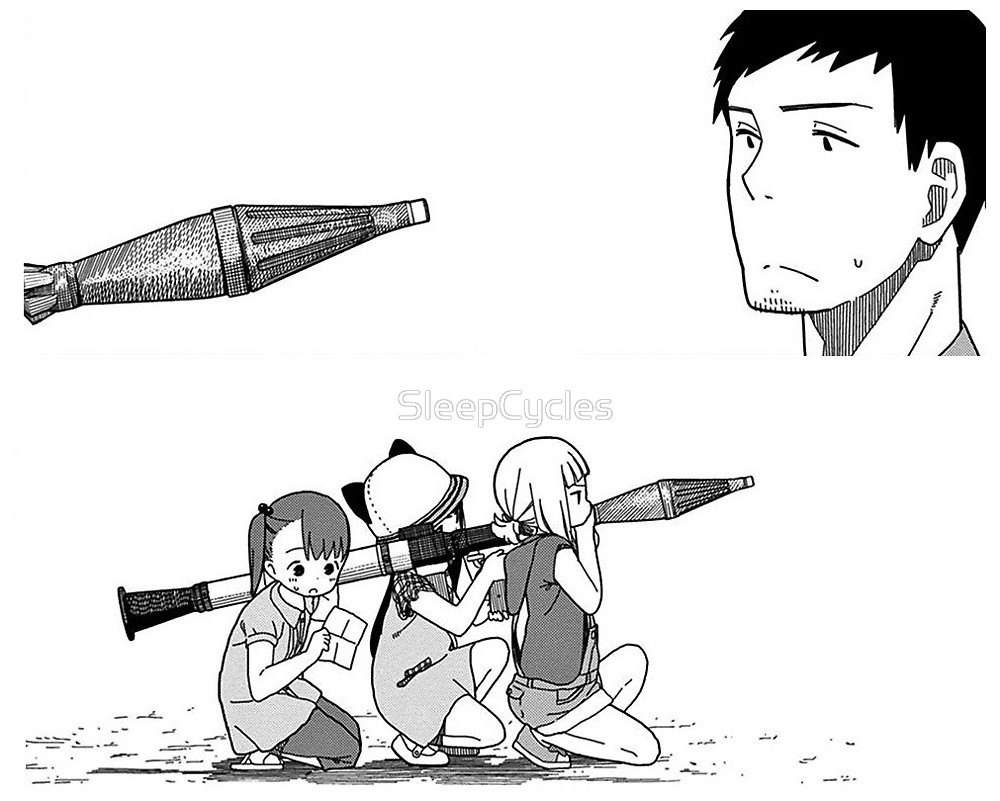 1000x801 Lolis Holding Rocket Launcher - Rocket Launcher Drawing