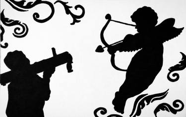 375x237 Rocket Launcher Vs Cupid Drawing - Rocket Launcher Drawing