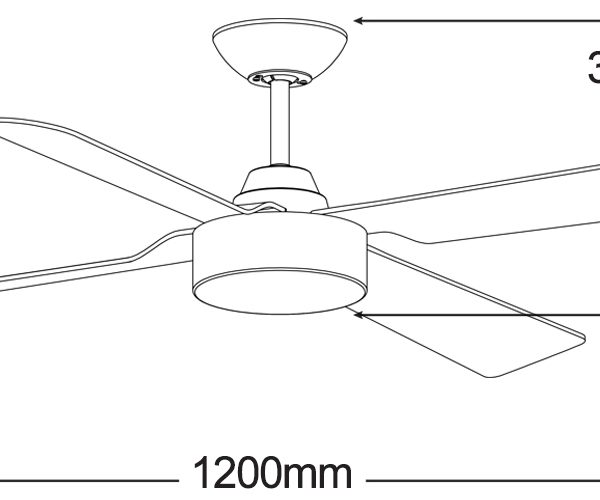 600x500 rocket ceiling fan - Rocket Line Drawing