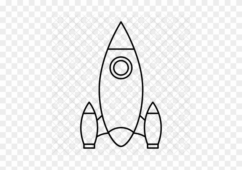 840x592 Rocket Icon - Rocket Line Drawing