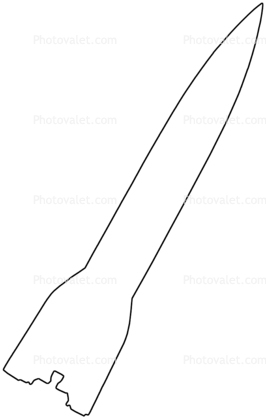 266x418 V Rocket Outline, Line Drawing, Shape Images, Photography, Stock - Rocket Line Drawing