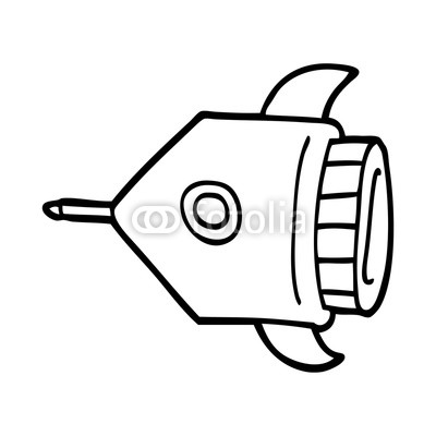 400x400 line drawing cartoon rocket buy photos ap images detailview - Rocket Line Drawing