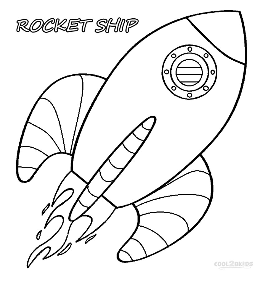 850x907 rocket ship drawing for kids coloring pages free printable - Rocket Ship Drawing