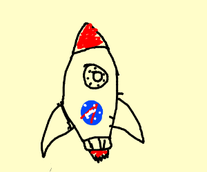300x250 rocket ship drawing - Rocket Ship Drawing