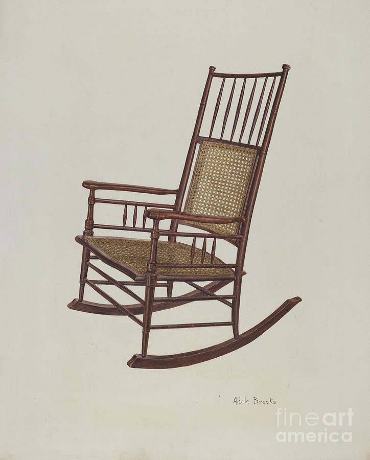 724x900 shaker rocking chair drawing - Rocking Chair Drawing