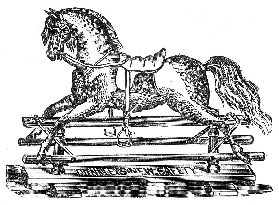 900x663 rocking horse - Rocking Horse Drawing