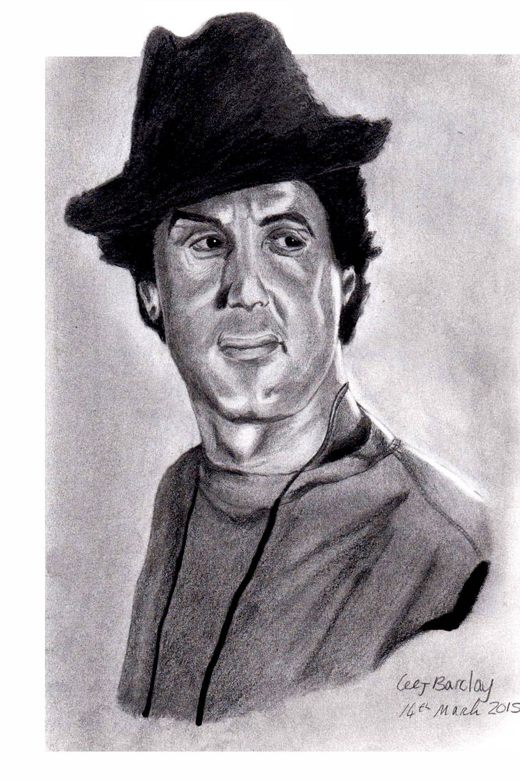 729x1096 rocky balboa drawing - Rocky Balboa Drawing