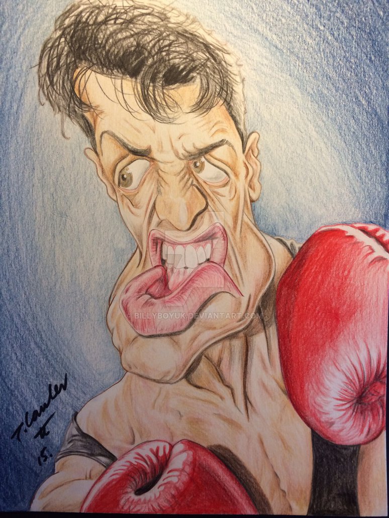 774x1032 sylvester stallone rocky balboa drawing - Rocky Balboa Drawing