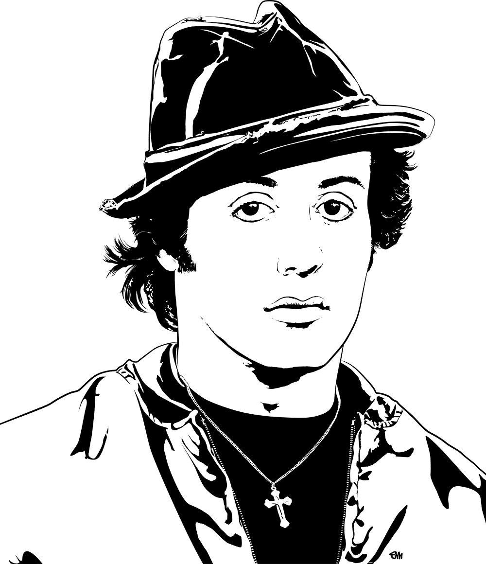 Rocky Balboa Drawing at Explore collection of