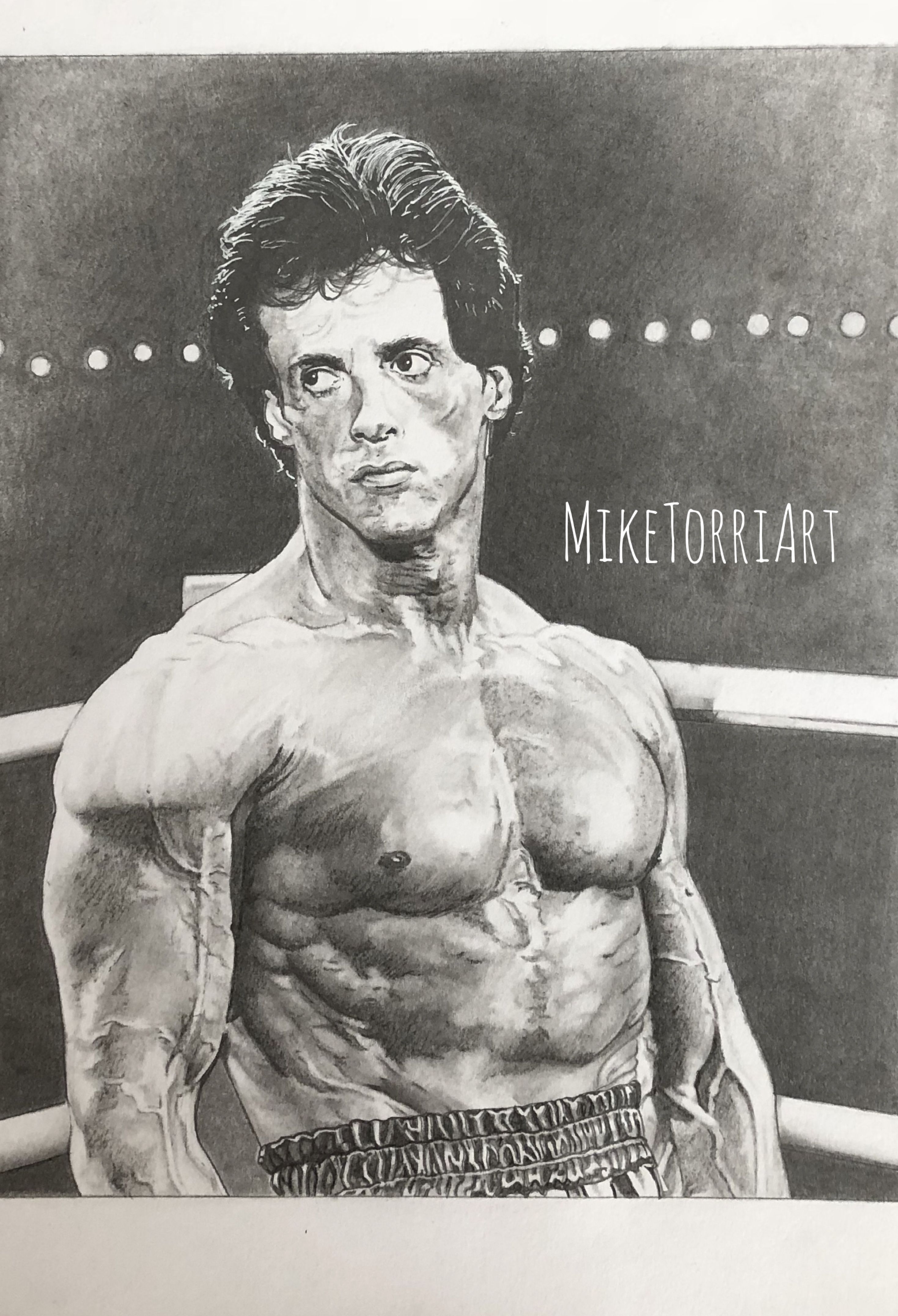 Rocky Balboa Drawing at Explore collection of