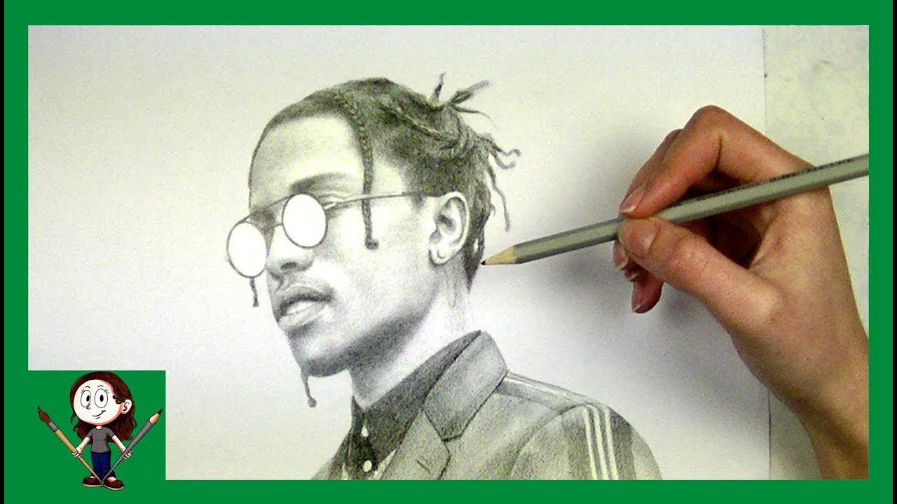 1280x720 drawing asap rocky request - Rocky Drawing